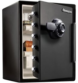 SentrySafe SFW205CWB Fireproof Waterproof Safe with Dial Combination, 2.05 Cubic Feet, Black