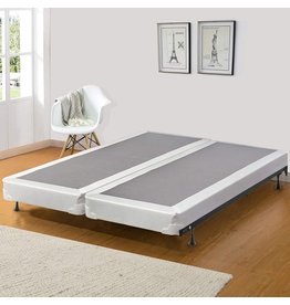 Low Profile Split Wood Traditional Box Spring/Foundation For Mattress Set, King