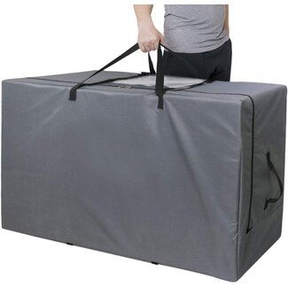 Cuddly Nest Folding Mattress Storage Bag - Heavy Duty Carry Case for Tri-Fold Guest Bed Mattress (Fits 4-6 inch Narrow Twin Queen Mattress)