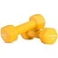 Fitness Republic Neoprene Dumbbell Combos - Non-Slip, Hex Shape, Free Weights Set Muscle Toning, Strength Building (5 lbs)