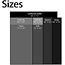 Greaton 2-Inch Wood Split Bunkie Board/Slats,Mattress Bed Support,Fits Standard, Full, Grey