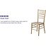 Flash Furniture HERCULES Series Gold Wood Chiavari Chair