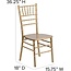 Flash Furniture HERCULES Series Gold Wood Chiavari Chair