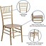 Flash Furniture HERCULES Series Gold Wood Chiavari Chair