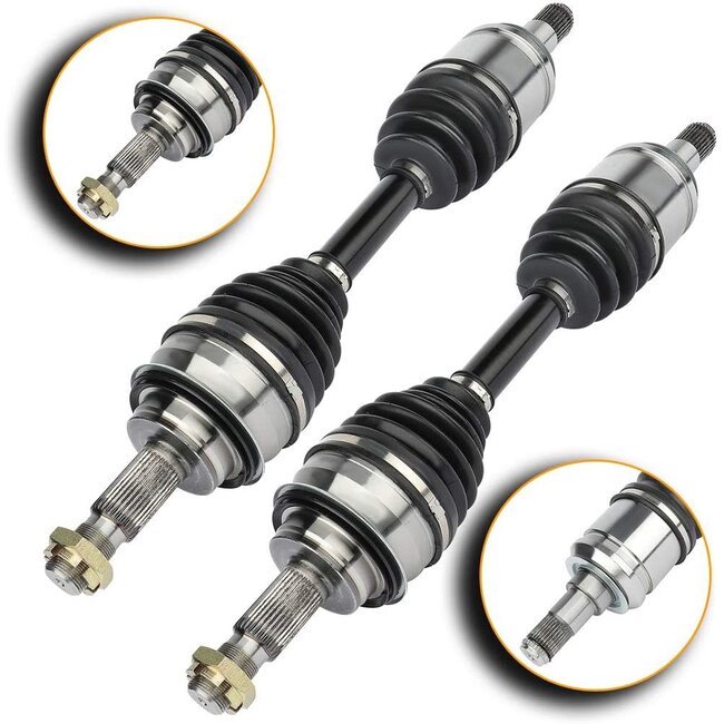 SCITOO CV Axle Shaft Assembly Front Left Right fits for Lexus for Toyota GX460 GX470 4Runner Tacoma FJ Cruiser 4.6L 4.7L 2.7L 4.0L 3.5L 2003-2018 60-5205 NCV69557