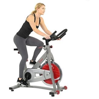 Sunny Health & Fitness Pro II Indoor Cycling Bike with Device Mount and Advanced Display