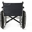 Medline Excel Extra-Wide Wheelchair, 22" Wide Seat, Desk-Length Removable Arms, Swing Away Footrests, Chrome Frame