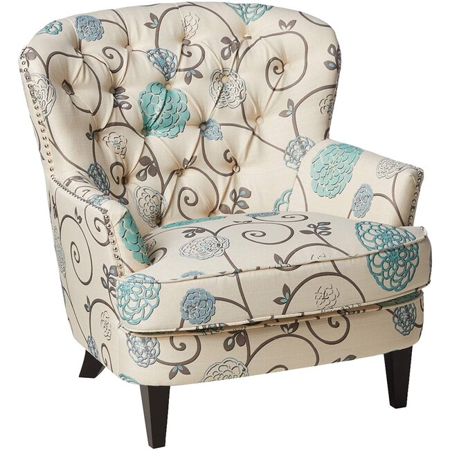 Tafton floral shop club chair