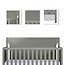 Dream On Me Cape Cod 5-in-1 Convertible Crib in Storm Grey, Greenguard Gold Certified, 55x30x44.5 Inch (Pack of 1)