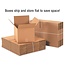 Boxes Fast BF40188 Cardboard Boxes, 40" x 18" x 8", Single Wall Corrugated, for Packing, Shipping, Moving and Storage, Kraft (Pack of 10)
