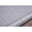 HOMEGNOME Indoor Outdoor Striped Rug 8'x10' Dove Grey