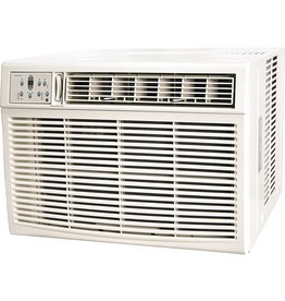 KEYSTONE 18,000 BTU 230V Window Air Conditioner  16,000 BTU Supplemental Heating  Sleep Mode  Remote Control  24H Timer  AC for Rooms up to 1000 Sq. Ft.  KSTHW18A