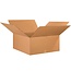 Partners Brand P262612 Corrugated Boxes, 26"L x 26"W x 12"H, Kraft (Pack of 10)