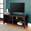 Walker Edison Wren Classic 4 Cubby TV Stand for TVs up to 65 Inches, 58 Inch, Espresso
