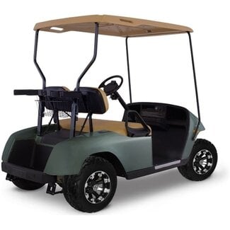 EZGO TXT Golf Cart Body Kit, Metallic Charcoal, 41.5-Inch (Rear Exterior Assembly)