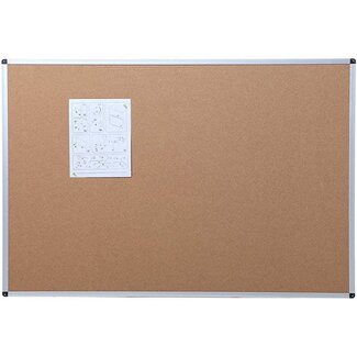 VIZ-PRO Magnetic Whiteboard/Dry Erase Board, 48 X 36 Inches, Silver  Aluminium Frame