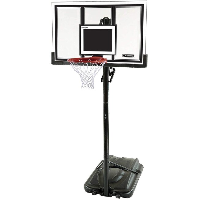 Lifetime Height Adjustable In-Ground Basketball Hoop (54 Polycarbonate  Backboard)