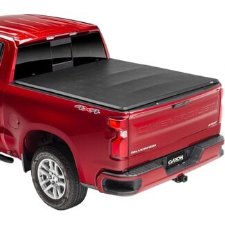 Product Gator ETX Soft Tri-Fold Truck Bed Tonneau Cover  59109  Fits 2014 - 2018, 2019 Ltd/Lgcy Chevy/GMC Silverado/Sierra 1500 5' 9" Bed (69.3")