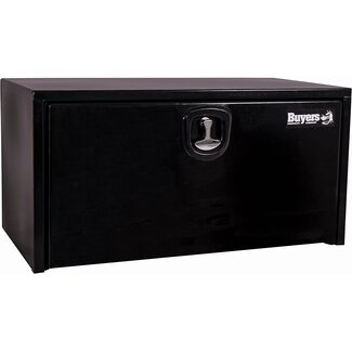 Product Buyers Products - 1732303 Underbody Truck Box With 3-Point Latch, Black Steel, 18 x 18 x 30 Inches