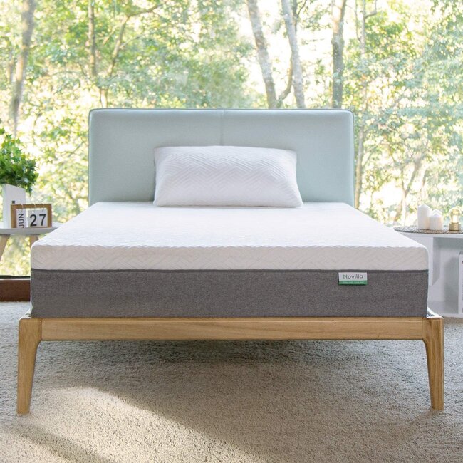 Full size memory foam mattress with clearance cooling gel