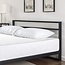 ZINUS Trisha Metal Platforma Bed Frame with Headboard / Wood Slat Support / No Box Spring Needed / Easy Assembly, King