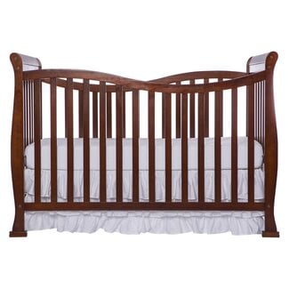 Dream On Me Violet 7 in 1 Convertible Life Style Crib in Espresso, Greenguard Gold Certified