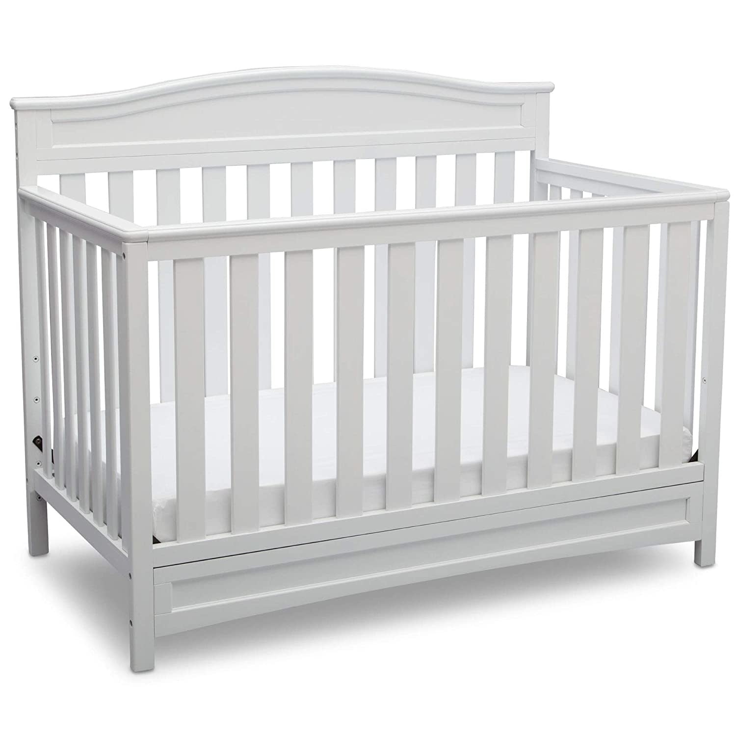 Delta Children Crib and Changer Changing Pad and Cover, White : :  Baby