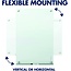 Quartet Glass Whiteboard, Magnetic Dry Erase White Board, 8' x 4', White Surface, Infinity (G9648W-A)