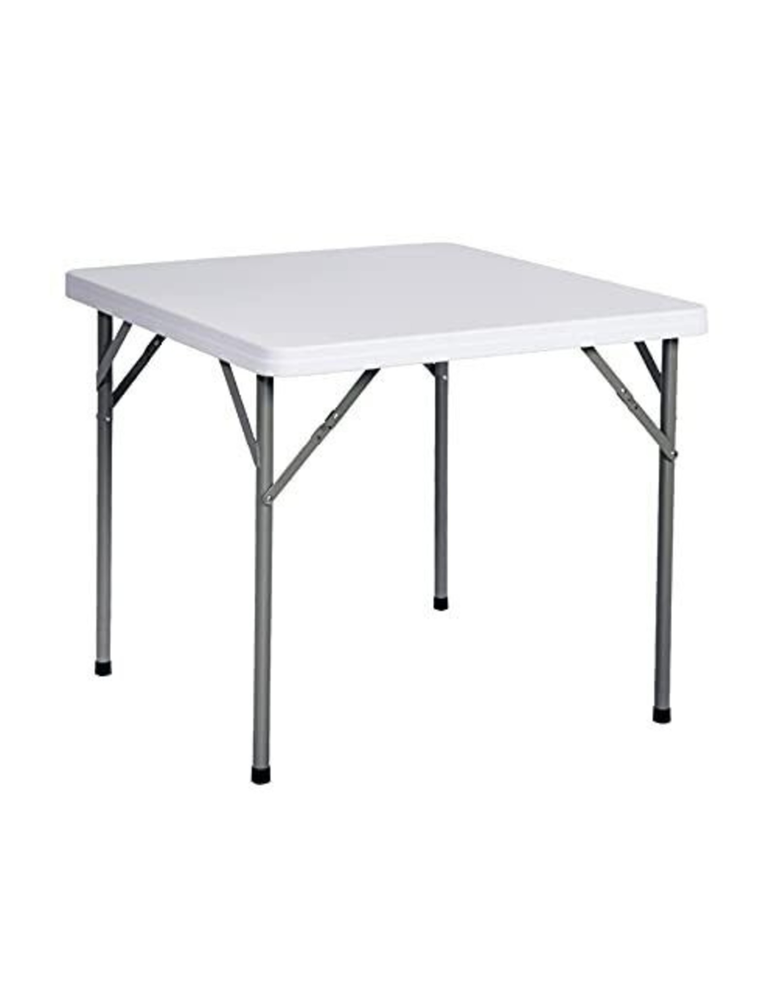 handling Grandpa Abrasive Go-Trio Square Folding Card Table, 34" Indoor Outdoor Plastic Portable  Picnic Party Dining Camp Tables, Lightweight Utility Table, White Granite -  Amazing Bargains USA - Buffalo, NY