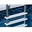 Blue Wave NE1147 Stainless Steel Reverse Bend In-Pool Ladder for Above Ground Pools