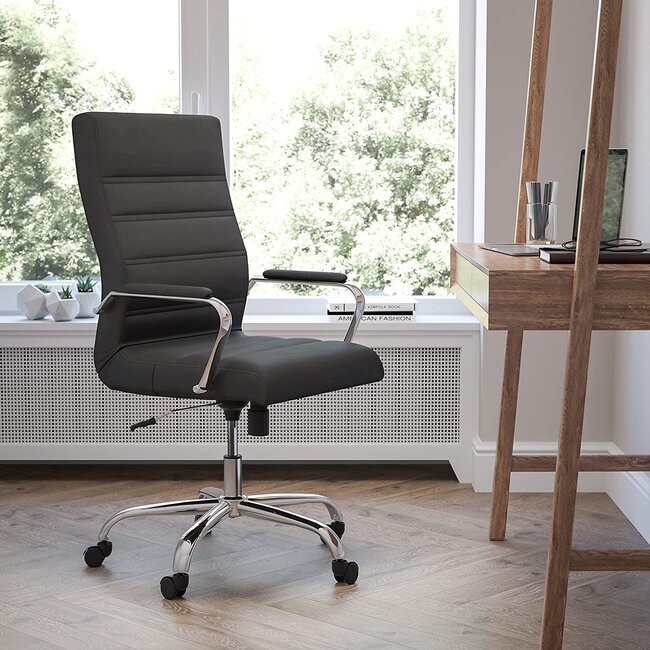 Large High Back Computer Chair with Dynamic Lumbar Support, Tilt and L