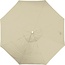 California Umbrella 11' Round Aluminum Market Umbrella, Crank Lift, Collar Tilt, Bronze Pole, Pacifica Beige