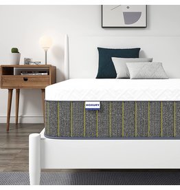 Full Mattress, HOXURY 12 Inch Hybrid Mattress Full Size, Memory Foam & Individually Wrapped Pocket Coils Innerspring Mattress in a Box, Pressure Relief & Cooler Sleeping
