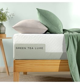 ZINUS 12 Inch Green Tea Luxe Memory Foam Mattress / Pressure Relieving / CertiPUR-US Certified / Bed-in-a-Box / All-New / Made in USA, King