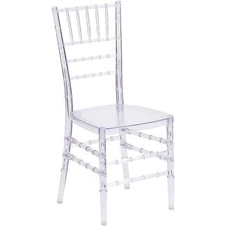 Flash Furniture 2 Pack Flash Elegance Crystal Ice Stacking Chiavari Chair
