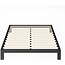 ZINUS Arnav Metal Platform Bed Frame / Wood Slat Support / No Box Spring Needed / Easy Assembly, Black, King