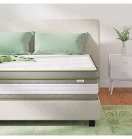 King Size Mattress, Novilla 12 Inch Hybrid Pillow Top King Mattress in a Box with Gel Memory Foam & Individually Wrapped Pocket Coils Innerspring for a Cool & Peaceful Sleep