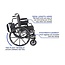Invacare Tracer SX5 Wheelchair for Adults  Everyday Folding  20 Inch Seat  Desk Arms