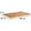Flash Furniture 30" x 48" Rectangle Butcher Block Style Table Top