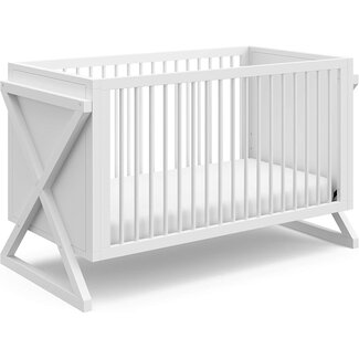 Storkcraft Equinox Convertible Crib (White)