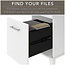 Bush Furniture Somerset 72W Office Desk with Drawers in White