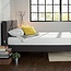 ZINUS Shalini Upholstered Platform Bed Frame / Mattress Foundation / Wood Slat Support / No Box Spring Needed / Easy Assembly, Dark Grey, King