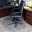 Evolve Modern Shape 42"x 56" Clear Office Chair Mat with Lip for Low Pile Carpet, Made in The USA by Dimex, C5D5001G