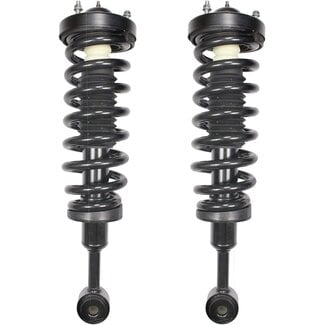 IINAWO Pair Front Side Complete Shock Strut & Springs Compatible with 2005-2008 F-150 2004 F-150 FX4 2004 F-150 Lariat 2004 F-150 STX 2004 F-150 XL 2004 F-150 XLT 2006-2008 Mark LT RV100-4465