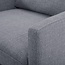 Amazon Brand Rivet Contemporary Living Room Accent Chair with Wood Base, 34.6"W, Fog Grey