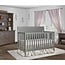Dream On Me Cape Cod 5-in-1 Convertible Crib in Storm Grey, Greenguard Gold Certified , 55x30x44.5 Inch (Pack of 1)
