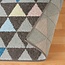 Superior Pastel Aztec Collection Area Rug, 6mm Pile Height with Jute Backing, Affordable and Contemporary Rugs, Multicolored Geometric Pattern - 8' x 10' Rug, Slate