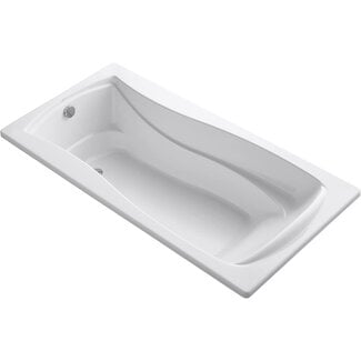 Kohler Mariposa 72 x 26 inch Reversible Drain Bathtub in White