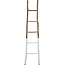 Creative Co-Op Dipped Decorative Wood Ladder, White
