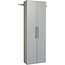 Prepac HangUps 24 inch Large Storage Cabinet, Light Gray